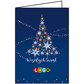 Wzór BN1-008 - Karnety świąteczne z LOGO firmy