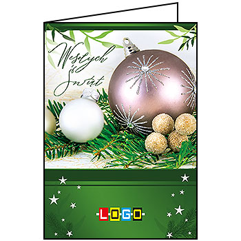 Wzór BN1-062 - Karnety świąteczne z LOGO firmy