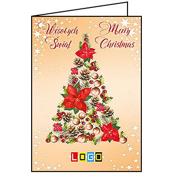 Wzór BN1-063 - Karnety świąteczne z LOGO firmy