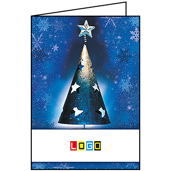 Wzór BN1-076 - Karnety świąteczne z LOGO firmy