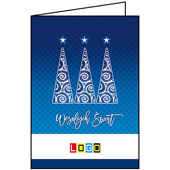 Wzór BN1-083 - Karnety świąteczne z LOGO firmy