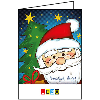Wzór BN1-218 - Karnety świąteczne z LOGO firmy