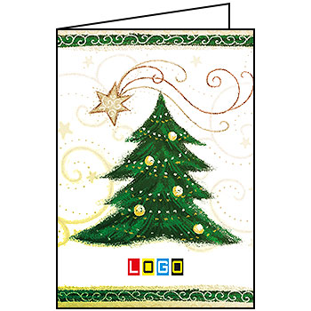 Wzór BN1-234 - Karnety świąteczne z LOGO firmy