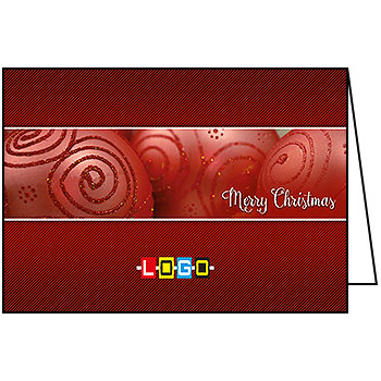 Wzór BN1-260 - Kartki świąteczne z LOGO firmy