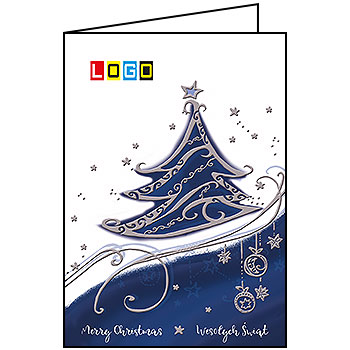 Wzór BN1-294 - Karnety świąteczne z LOGO firmy