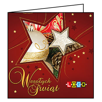 Wzór BN2-027 - Karnety świąteczne z LOGO firmy
