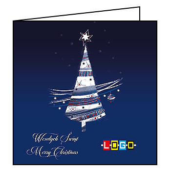 Wzór BN2-028 - Karnety świąteczne z LOGO firmy