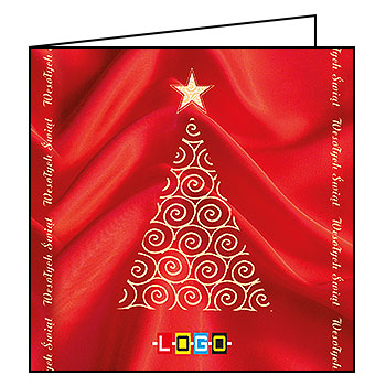 Wzór BN2-042 - Karnety świąteczne z LOGO firmy