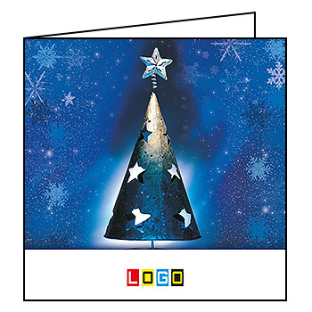 Wzór BN2-076 - Karnety świąteczne z LOGO firmy