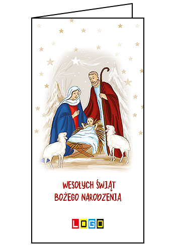 Wzór BN3-044 - Karnety świąteczne z LOGO firmy
