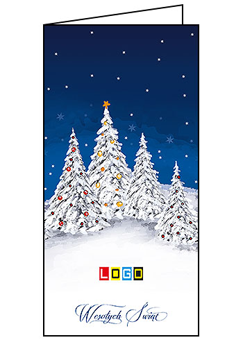Wzór BN3-048 - Karnety świąteczne z LOGO firmy