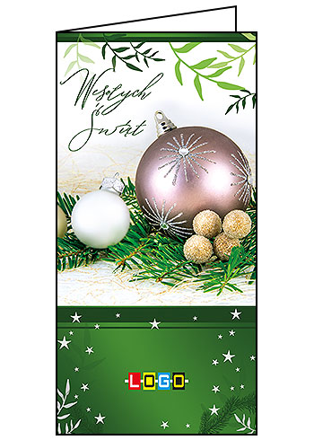 Wzór BN3-062 - Karnety świąteczne z LOGO firmy
