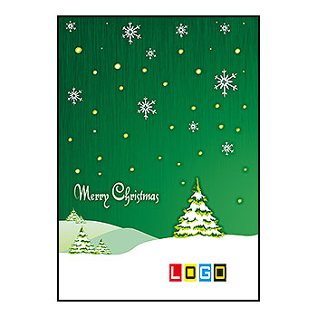Wzór BZ1-092 - Karnety świąteczne z LOGO firmy