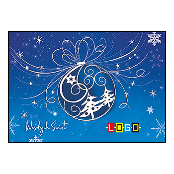 Wzór BZ1-369 - Karnety świąteczne z LOGO firmy