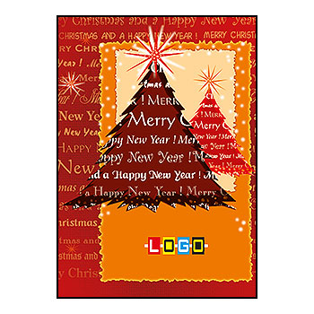 Wzór BZ1-394 - Karnety świąteczne z LOGO firmy