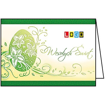 Wzór WN1-035 - Kartki dla firm z LOGO, Karnety świąteczne dla firm - podgląd miniaturka