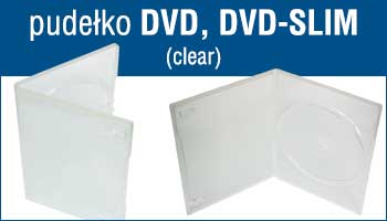 Opakowanie plastikowe DVD BOX do płyt CD,DVD